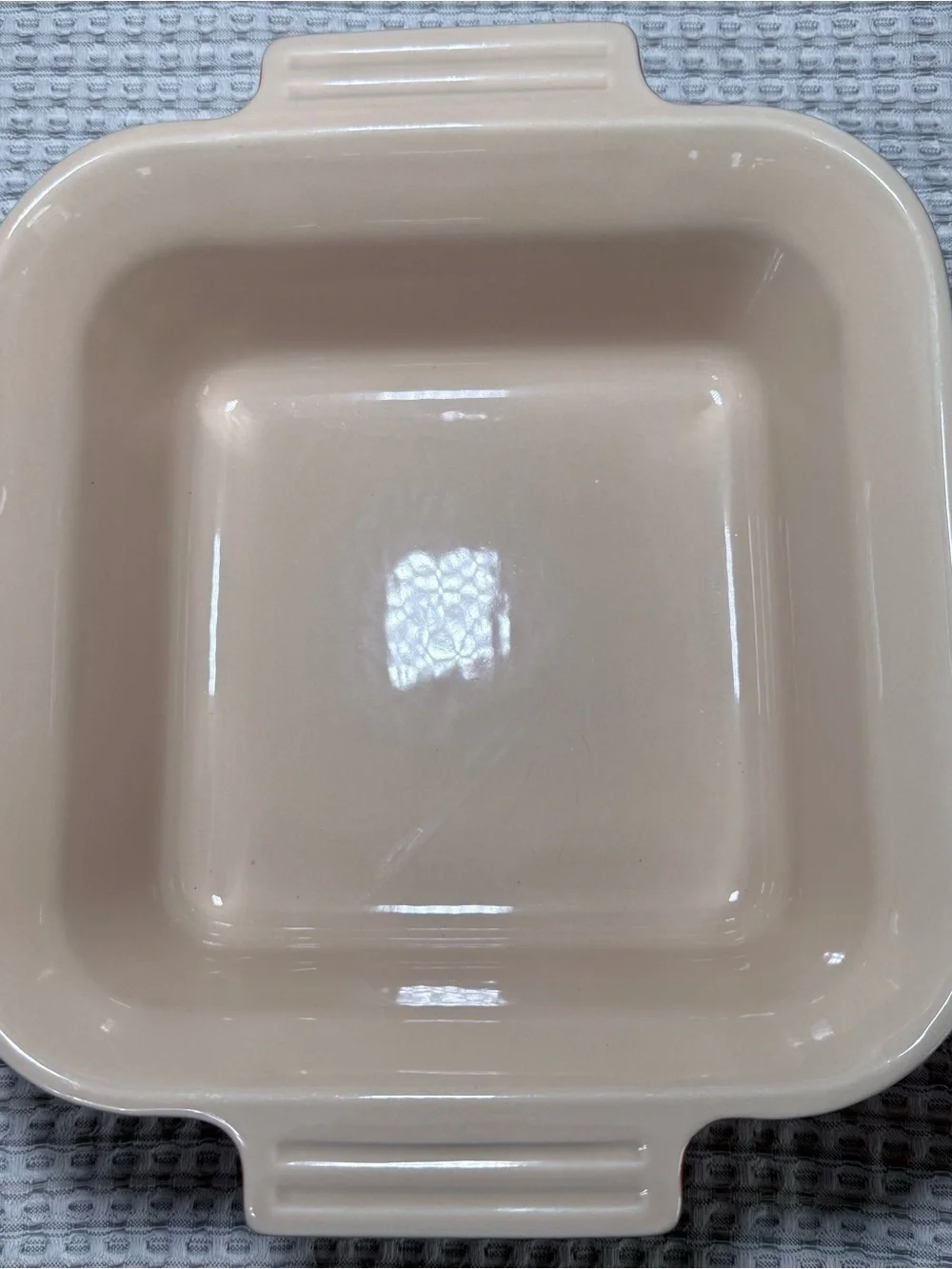 Le Creuset Square Baker Dish Flame Orange Stoneware Small Casserole Baking Pan
